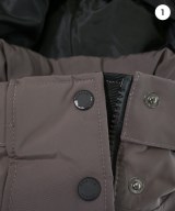 HUNTER（ハンター）ダウンジャケット/ダウンベスト 茶 サイズ:XS レディース/2200618250011