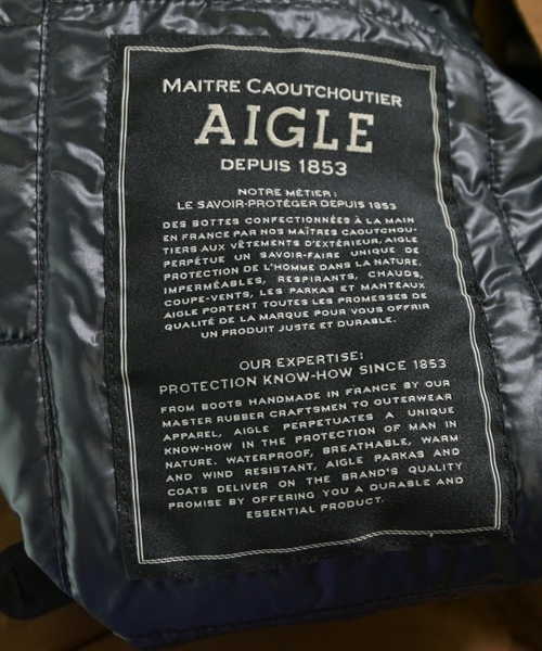 AIGLE（エーグル）ステンカラーコート 茶 サイズ:F レディース/2200607868012