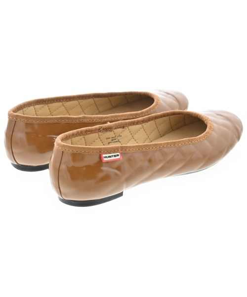 HUNTER（ハンター）バレエシューズ/オペラシューズ 茶 サイズ:UK4(22.5cm位) レディース/2200617497257