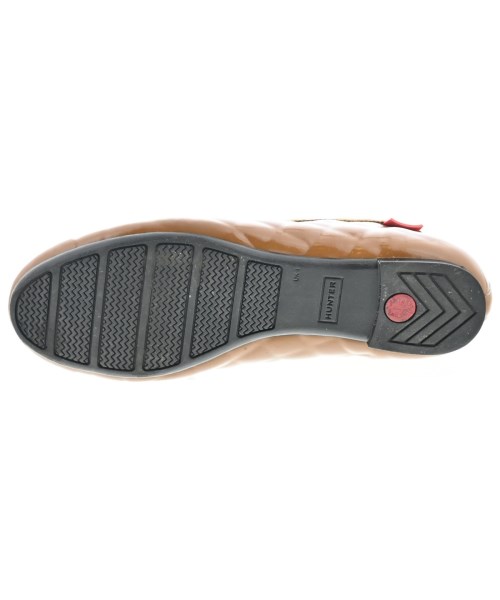 HUNTER（ハンター）バレエシューズ/オペラシューズ 茶 サイズ:UK4(22.5cm位) レディース/2200617497257