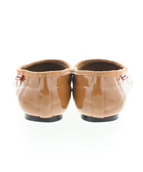 HUNTER（ハンター）バレエシューズ/オペラシューズ 茶 サイズ:UK4(22.5cm位) レディース/2200617497257