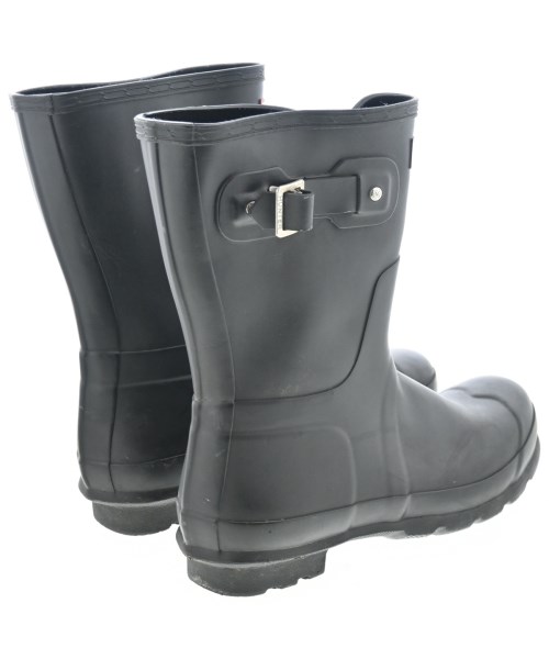 HUNTER（ハンター）レインシューズ 黒 サイズ:UK8(26.5cm位) メンズ/2200607870053