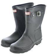 HUNTER（ハンター）レインシューズ 黒 サイズ:UK8(26.5cm位) メンズ/2200607870053