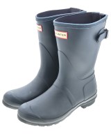 HUNTER（ハンター）レインシューズ 紺 サイズ:UK5(23.5cm位) レディース/2200673660015