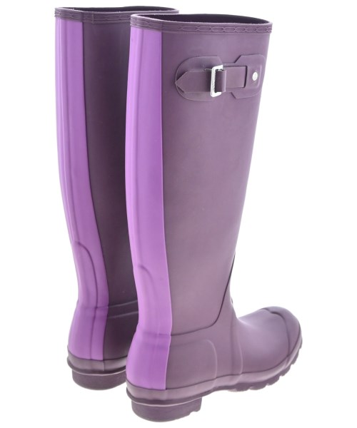 HUNTER（ハンター）レインシューズ 紫 サイズ:UK4(22.5cm位) レディース/2200670827077