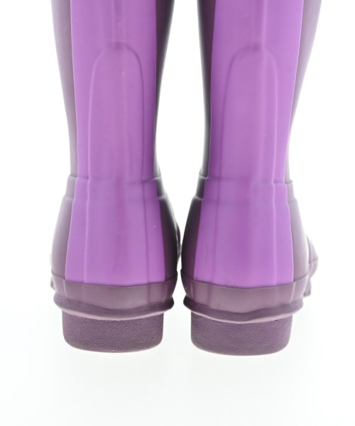 HUNTER（ハンター）レインシューズ 紫 サイズ:UK4(22.5cm位) レディース/2200670827077