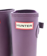 HUNTER（ハンター）レインシューズ 紫 サイズ:UK4(22.5cm位) レディース/2200670827077