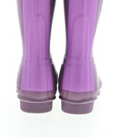 HUNTER（ハンター）レインシューズ 紫 サイズ:UK4(22.5cm位) レディース/2200670827077