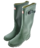 HUNTER（ハンター）レインシューズ 緑 サイズ:UK6(24.5cm位) レディース/2200694293018