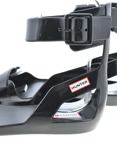 HUNTER（ハンター）サンダル 黒 サイズ:UK5(23.5cm位) レディース/2200689809071