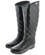 HUNTER（ハンター）レインシューズ 黒 サイズ:UK5(23.5cm位) レディース/2200697343017