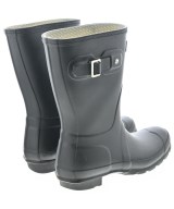 HUNTER（ハンター）レインシューズ 黒 サイズ:UK4(22.5cm位) レディース/2200694205103