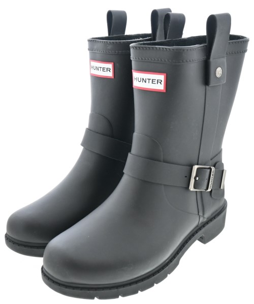HUNTER(ハンター)レインシューズ 黒 サイズ:UK5(23.5cm位)/2200696231025
