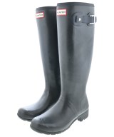 HUNTER（ハンター）レインシューズ 黒 サイズ:UK6(24.5cm位) レディース/2200694400096