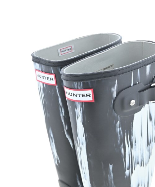 HUNTER（ハンター）レインシューズ 黒 サイズ:UK5(23.5cm位) レディース/2200699108027