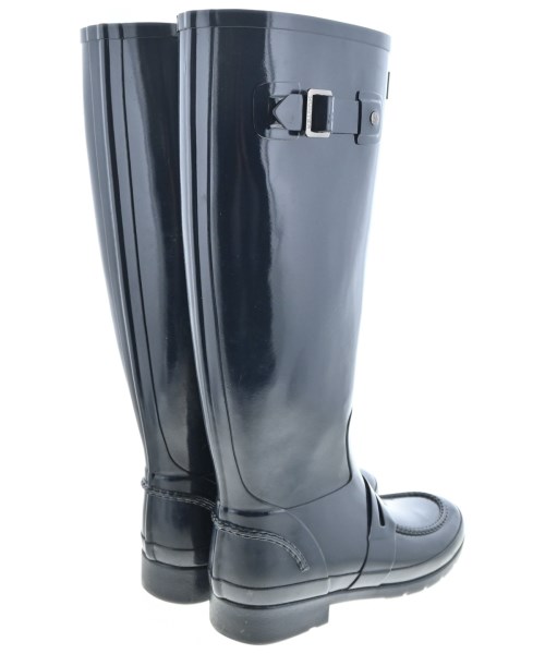 HUNTER（ハンター）レインシューズ 紺 サイズ:UK5(23.5cm位) レディース/2200651926089