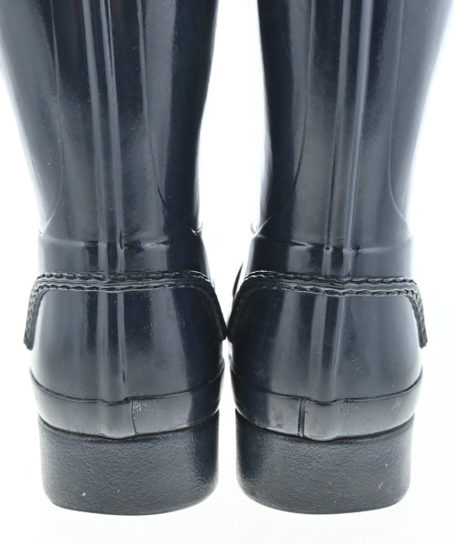 HUNTER（ハンター）レインシューズ 紺 サイズ:UK5(23.5cm位) レディース/2200651926089