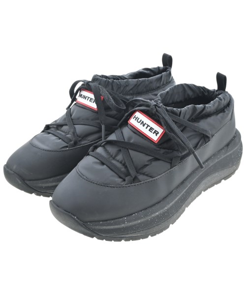 HUNTER(ハンター)スニーカー 黒 サイズ:UK7(25.5cm位)/2200655198109