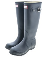 HUNTER（ハンター）レインシューズ 黒 サイズ:UK5(23.5cm位) レディース/2200659294036