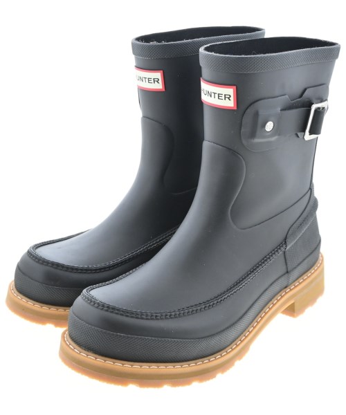 HUNTER(ハンター)レインシューズ 黒 サイズ:UK7(25.5cm位)/2200661911037