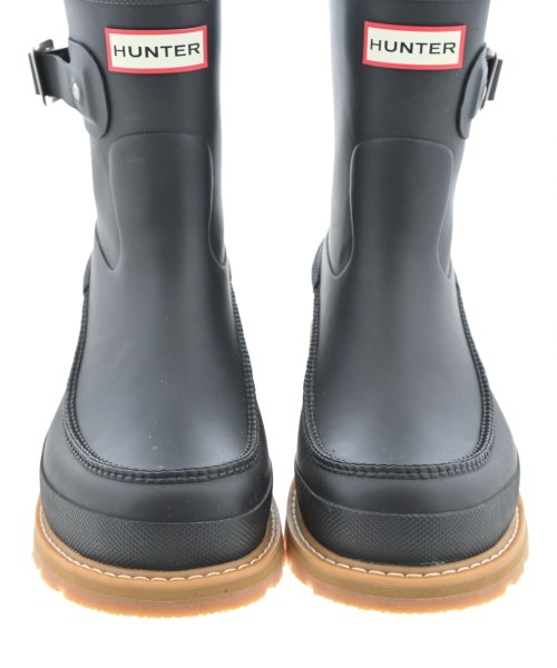 HUNTER（ハンター）レインシューズ 黒 サイズ:UK7(25.5cm位) メンズ/2200661911037