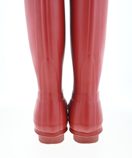 HUNTER（ハンター）レインシューズ 赤 サイズ:UK6(24.5cm位) レディース/2200643067059