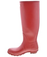 HUNTER（ハンター）レインシューズ 赤 サイズ:UK6(24.5cm位) レディース/2200643067059
