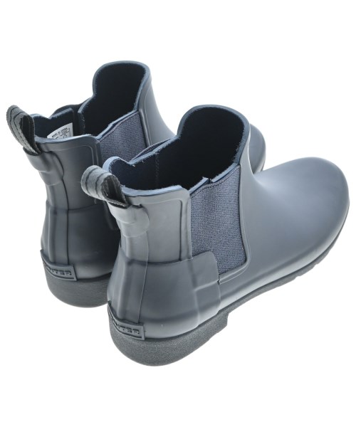 HUNTER（ハンター）レインシューズ 紺 サイズ:UK5(23.5cm位) レディース/2200641242083