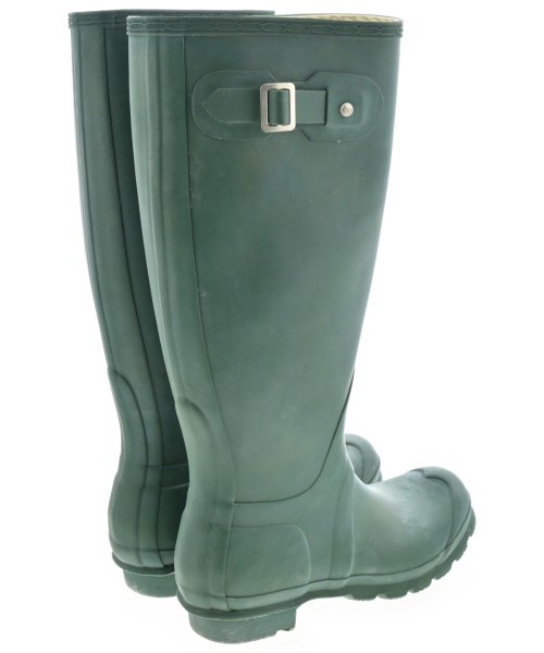 HUNTER（ハンター）レインシューズ 緑 サイズ:UK4(22.5cm位) レディース/2200648426042