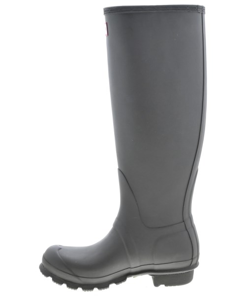 HUNTER（ハンター）レインシューズ グレー サイズ:UK3(21.5cm位) レディース/2200661358016