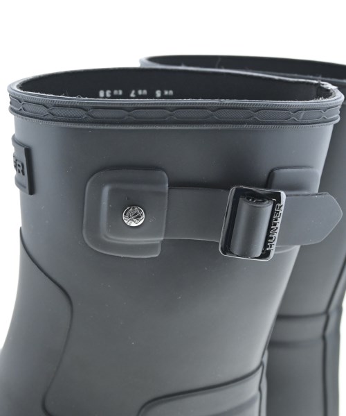 HUNTER（ハンター）レインシューズ 黒 サイズ:UK5(23.5cm位) レディース/2200665382062