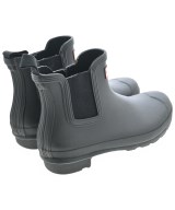 HUNTER（ハンター）レインシューズ 黒 サイズ:UK6(24.5cm位) レディース/2200667811171