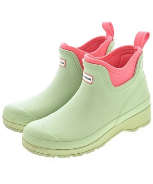 HUNTER(ハンター)レインシューズ 緑 サイズ:UK5(23.5cm位)/2200670734078