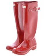 HUNTER（ハンター）レインシューズ 赤 サイズ:UK6(24.5cm位) レディース/2200728683082