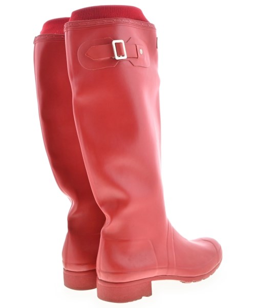 HUNTER（ハンター）レインシューズ 赤 サイズ:UK6(24.5cm位) レディース/2200726832154