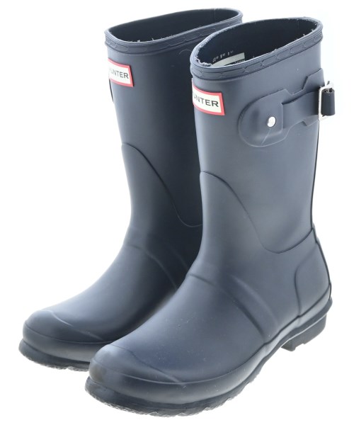 HUNTER(ハンター)レインシューズ 紺 サイズ:UK4(22.5cm位)/2200678685228