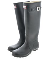 HUNTER（ハンター）レインシューズ 黒 サイズ:UK6(24.5cm位) レディース/2200689559129