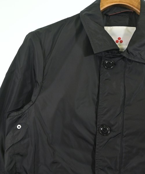 PEUTEREY（ピューテリー）ステンカラーコート 黒 サイズ:48(L位) メンズ/2200640021030