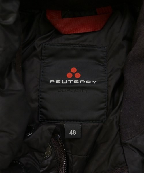 PEUTEREY（ピューテリー）ダウンコート 黒 サイズ:48(L位) メンズ/2200647429020