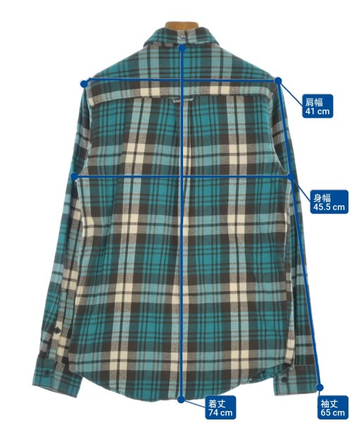 Hurley（ハーレー）カジュアルシャツ 緑 サイズ:XS メンズ/2200636742024