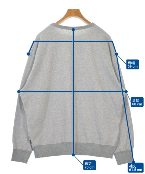 Hurley（ハーレー）スウェット グレー サイズ:L メンズ/2200615184036