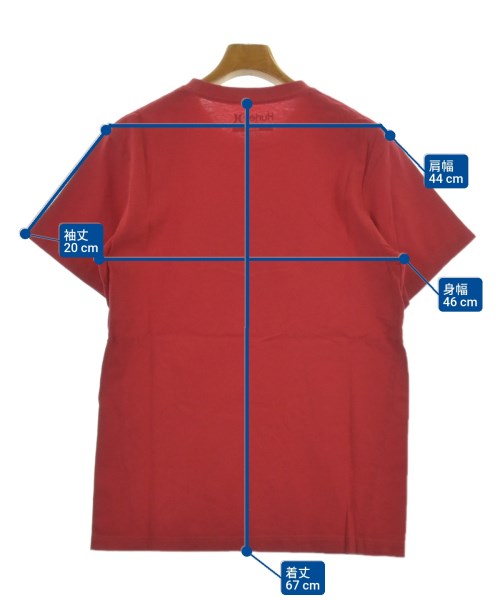 Hurley（ハーレー）Tシャツ・カットソー 赤 サイズ:M メンズ/2200607947090