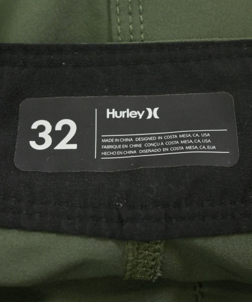 Hurley（ハーレー）ショートパンツ カーキ サイズ:32(L位) メンズ/2200694690367