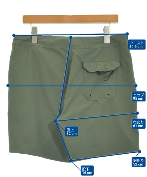 Hurley（ハーレー）ショートパンツ カーキ サイズ:32(L位) メンズ/2200694690367