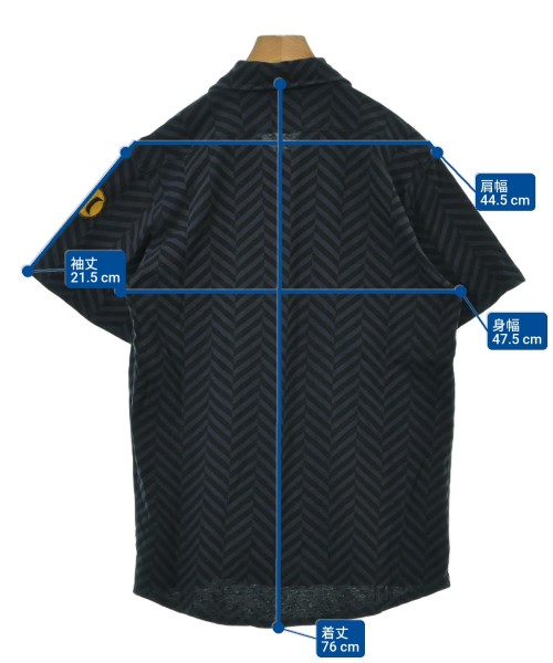 Hurley（ハーレー）カジュアルシャツ 黒 サイズ:M メンズ/2200654262054