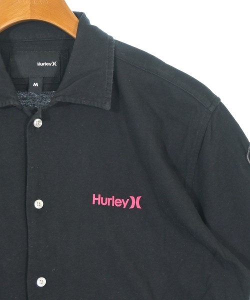 Hurley（ハーレー）カジュアルシャツ 黒 サイズ:M メンズ/2200712838283