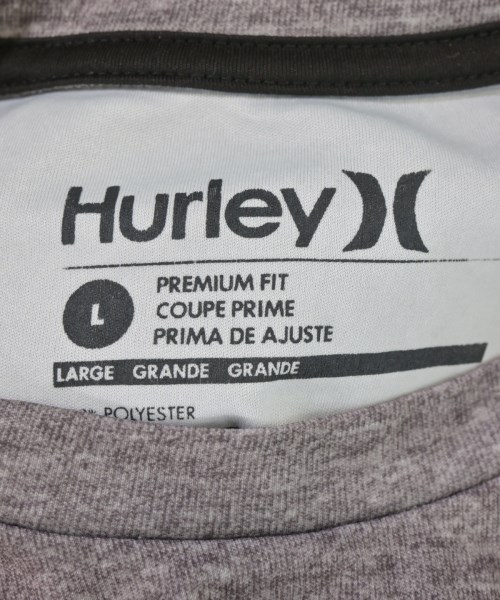 Hurley（ハーレー）Tシャツ・カットソー グレー サイズ:L メンズ/2200678502181