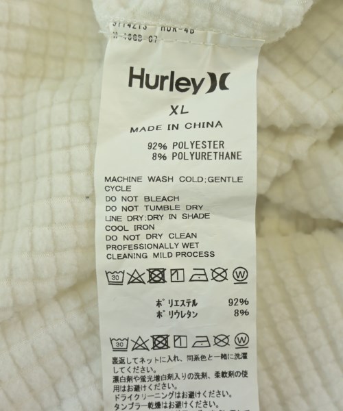 Hurley（ハーレー）Tシャツ・カットソー 白 サイズ:XL メンズ/2200683844047