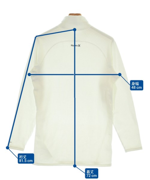 Hurley（ハーレー）Tシャツ・カットソー 白 サイズ:XL メンズ/2200683844047