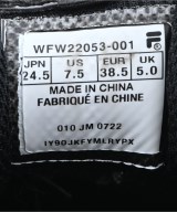 FILA（フィラ）スニーカー 黒 サイズ:24.5cm レディース/2200634739019